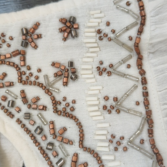 NWT Mossimo Boho Beaded Tank, sz. XS - Picture 2 of 8